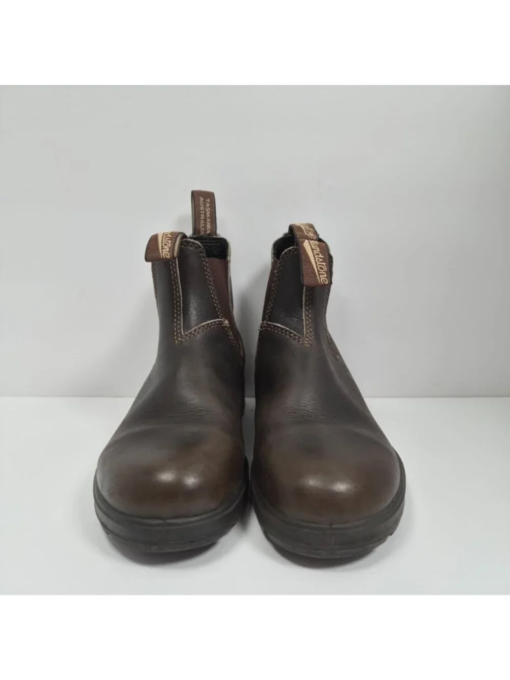 Blundstone 550 Youth Brown Leather Chelsea Boots 000562 US Size 4.5